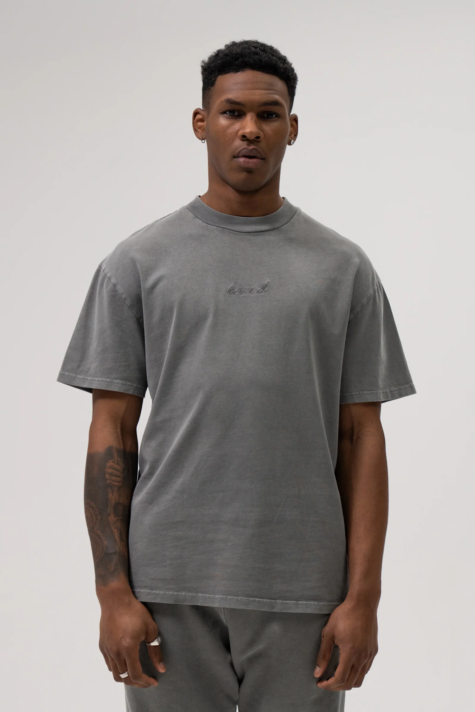 SUSTAIN WASHED TEE TWIN PACK - BLUE/GREY - Image 4