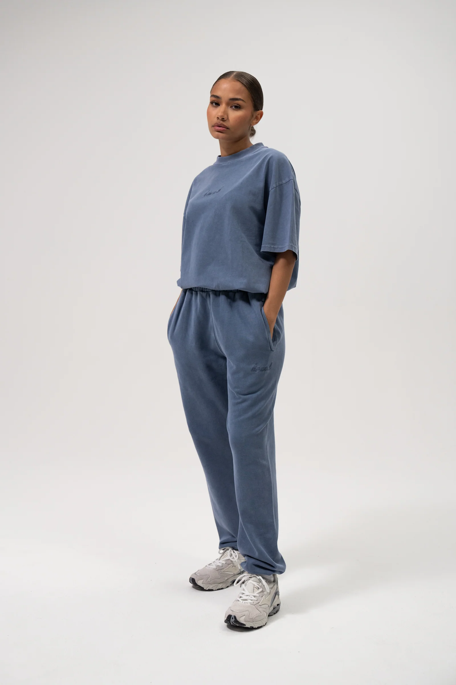 SUSTAIN WASHED TEE TWIN PACK - BLUE/GREY - Image 9