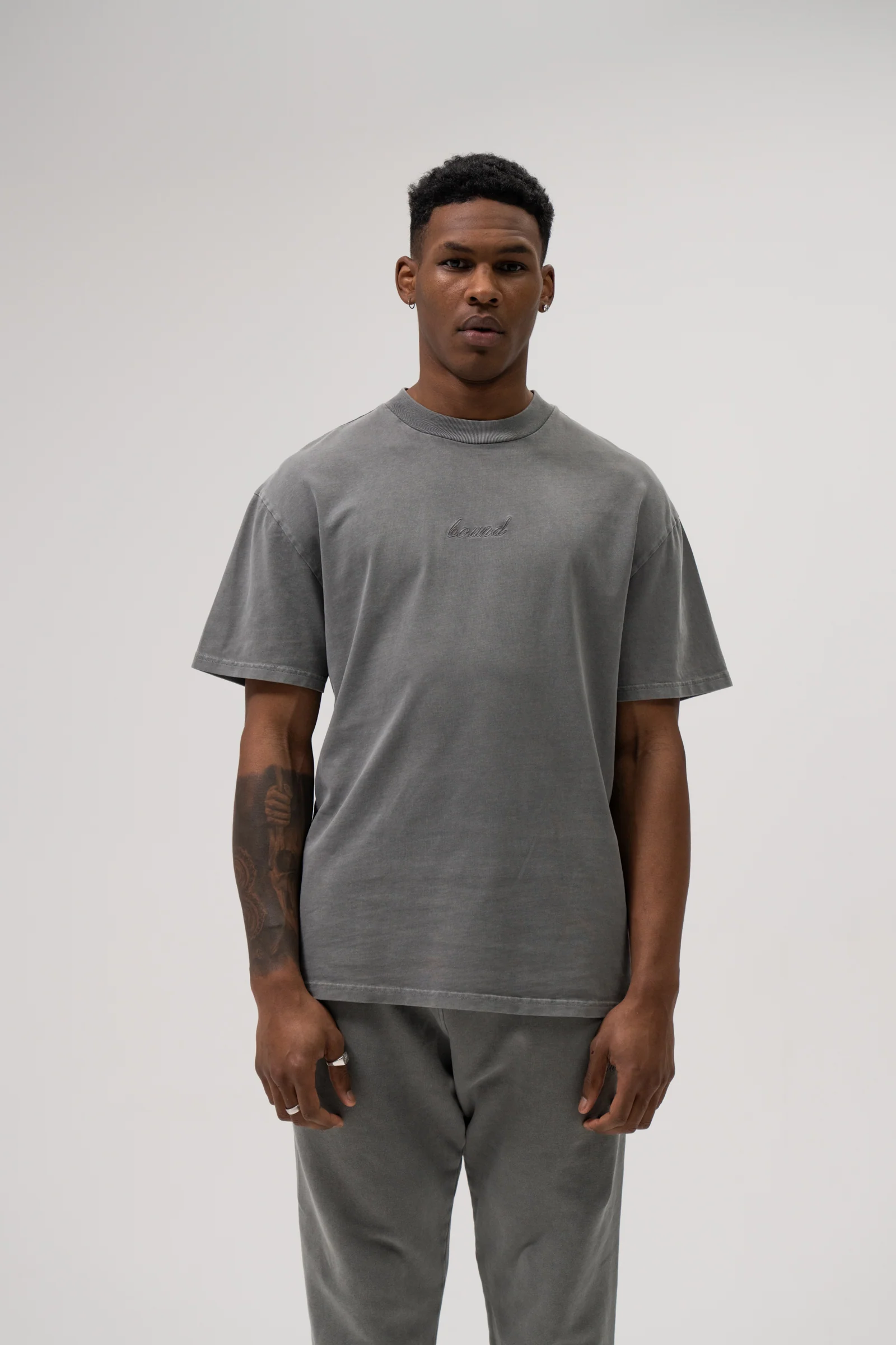 SUSTAIN WASHED TEE TWIN PACK - GREEN/GREY - Image 4