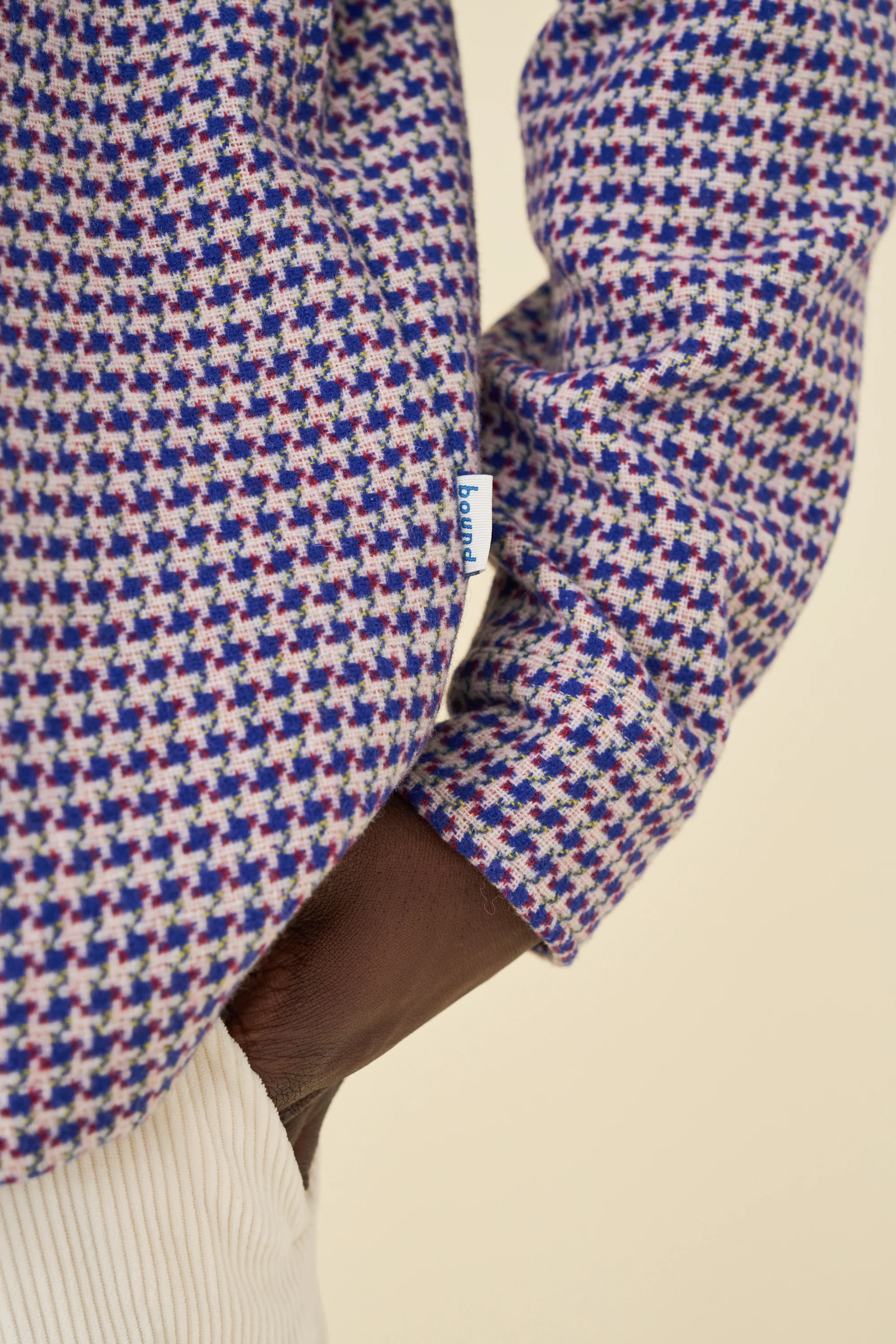 SUTTON DOGTOOTH ZIP OVERSHIRT - Image 6