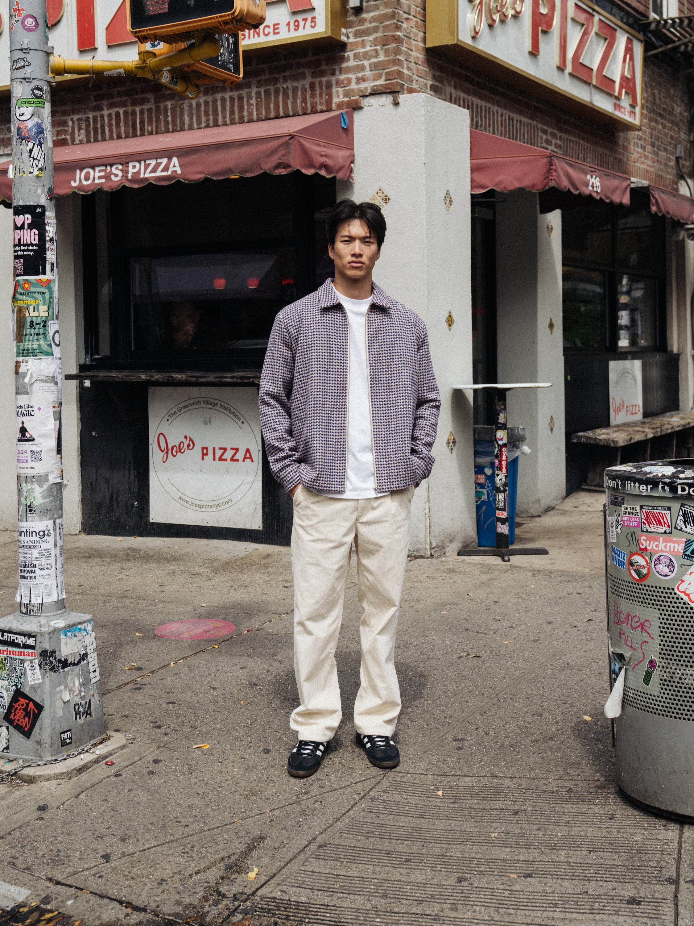 SUTTON DOGTOOTH ZIP OVERSHIRT - Image 8