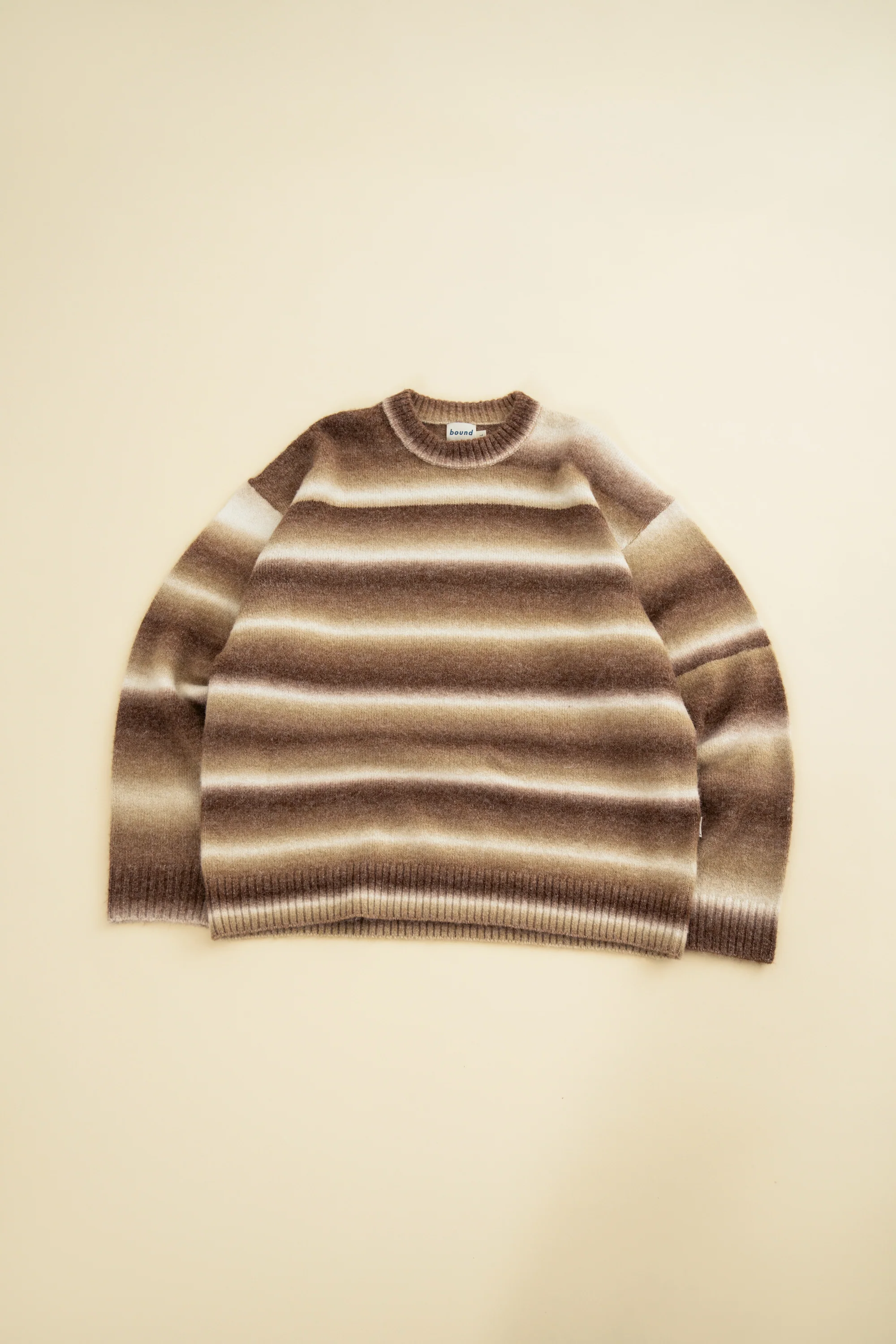 TOFFEE GRADIENT KNIT SWEATER - Image 11