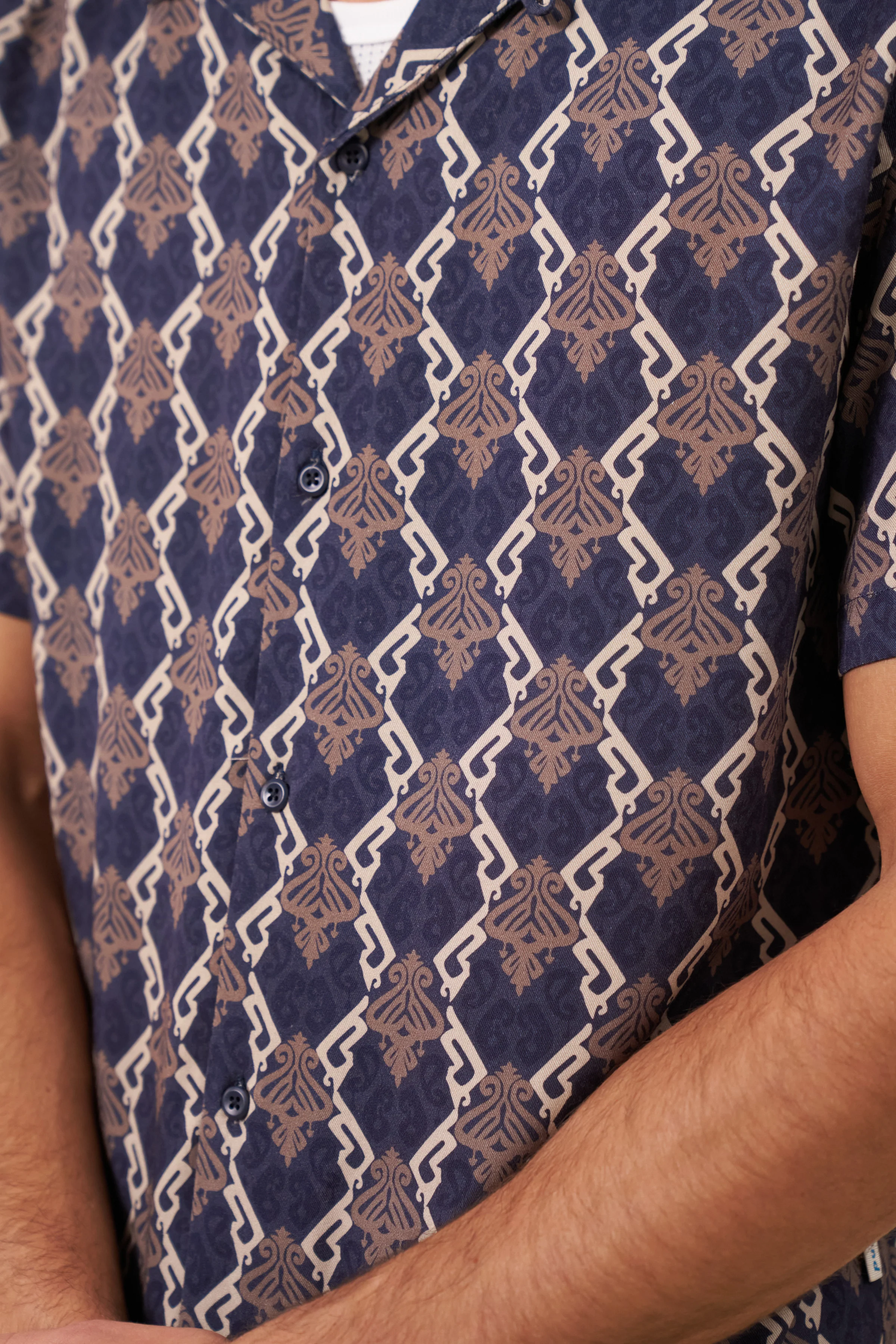 TONY PATTERNED RAYON SHIRT - Image 5