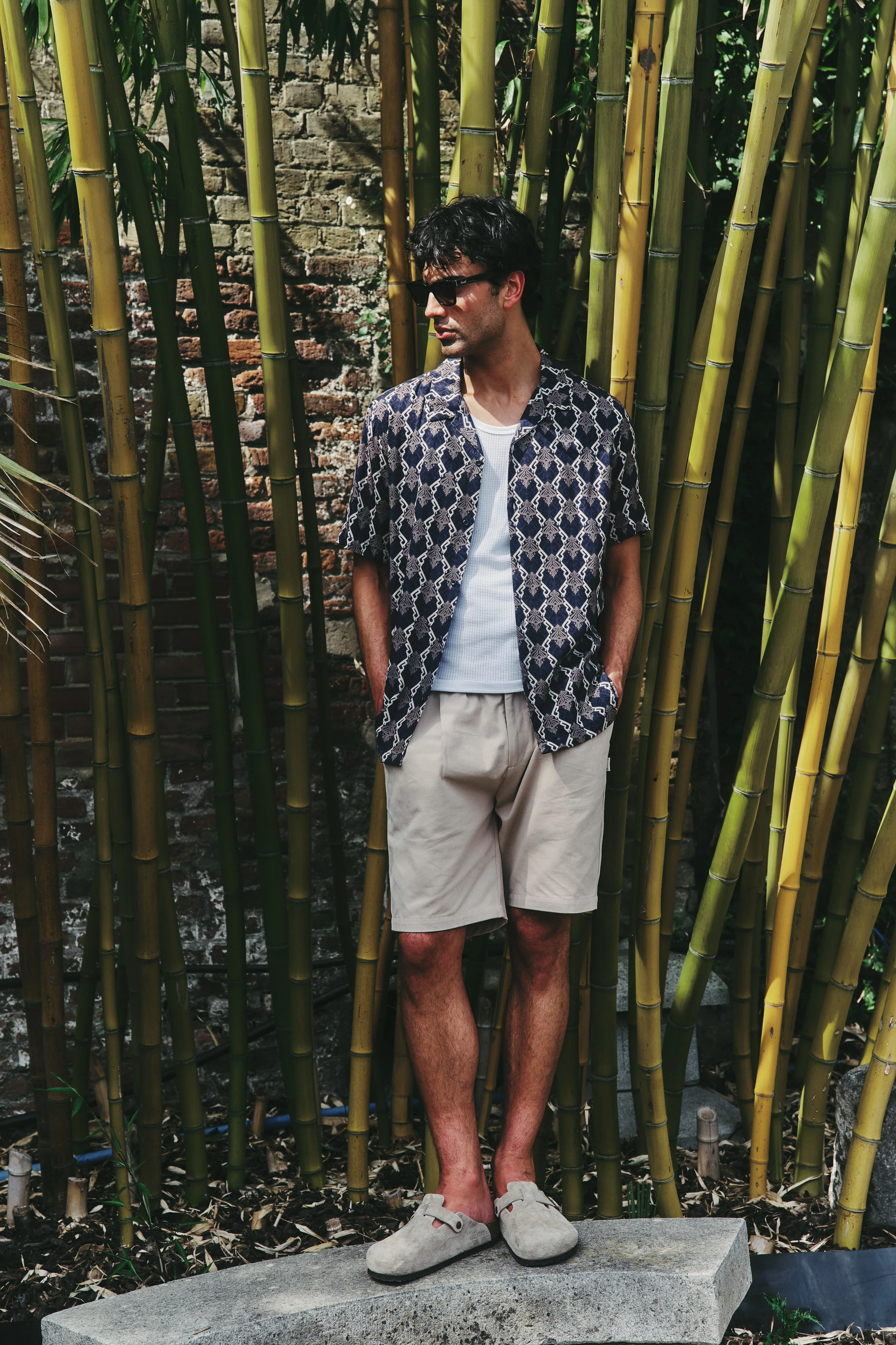 TONY PATTERNED RAYON SHIRT - Image 7