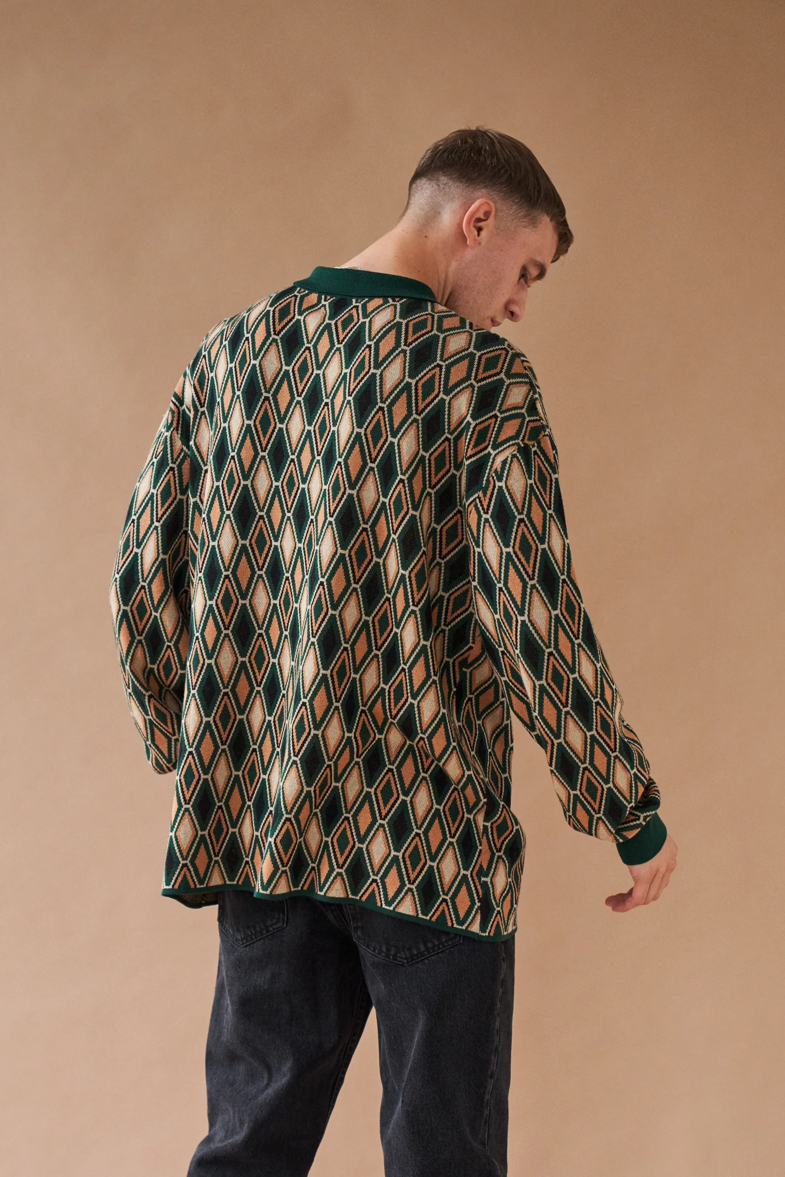 TRIANA LONGSLEEVE KNIT POLO - Image 4