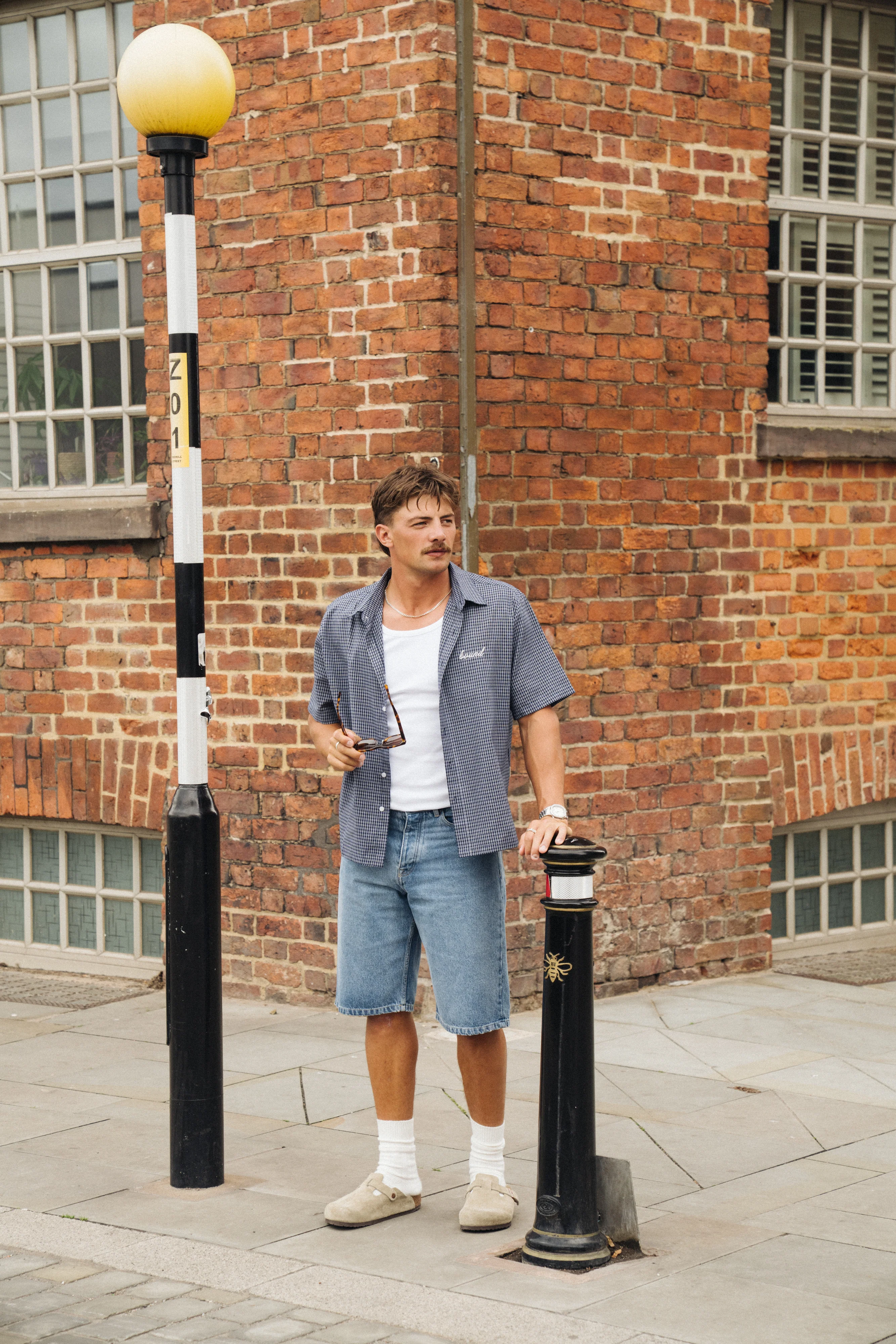 UNION DENIM JORTS - LIGHT BLUE - Image 3