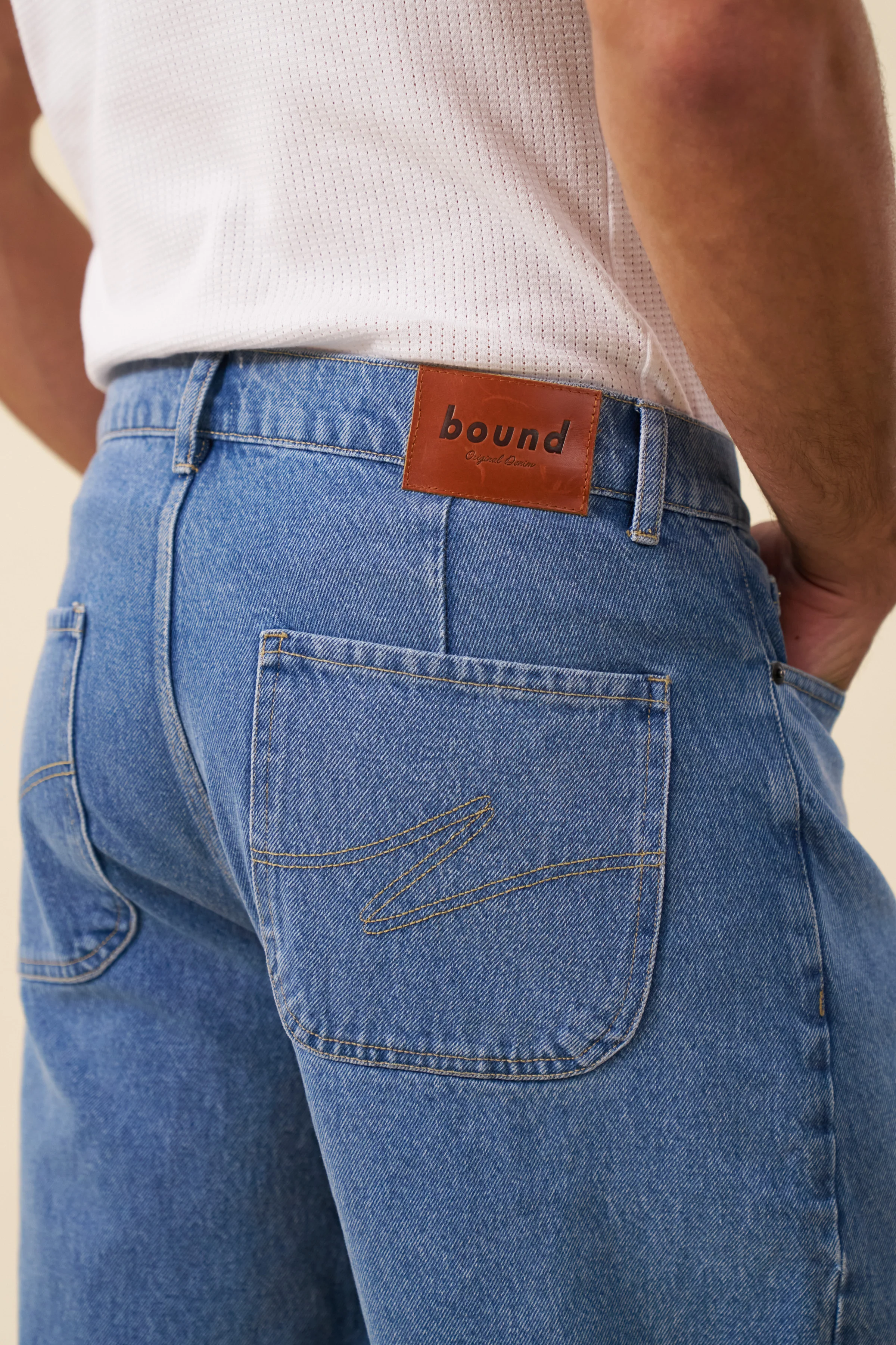 UNION DENIM JORTS - LIGHT BLUE - Image 6