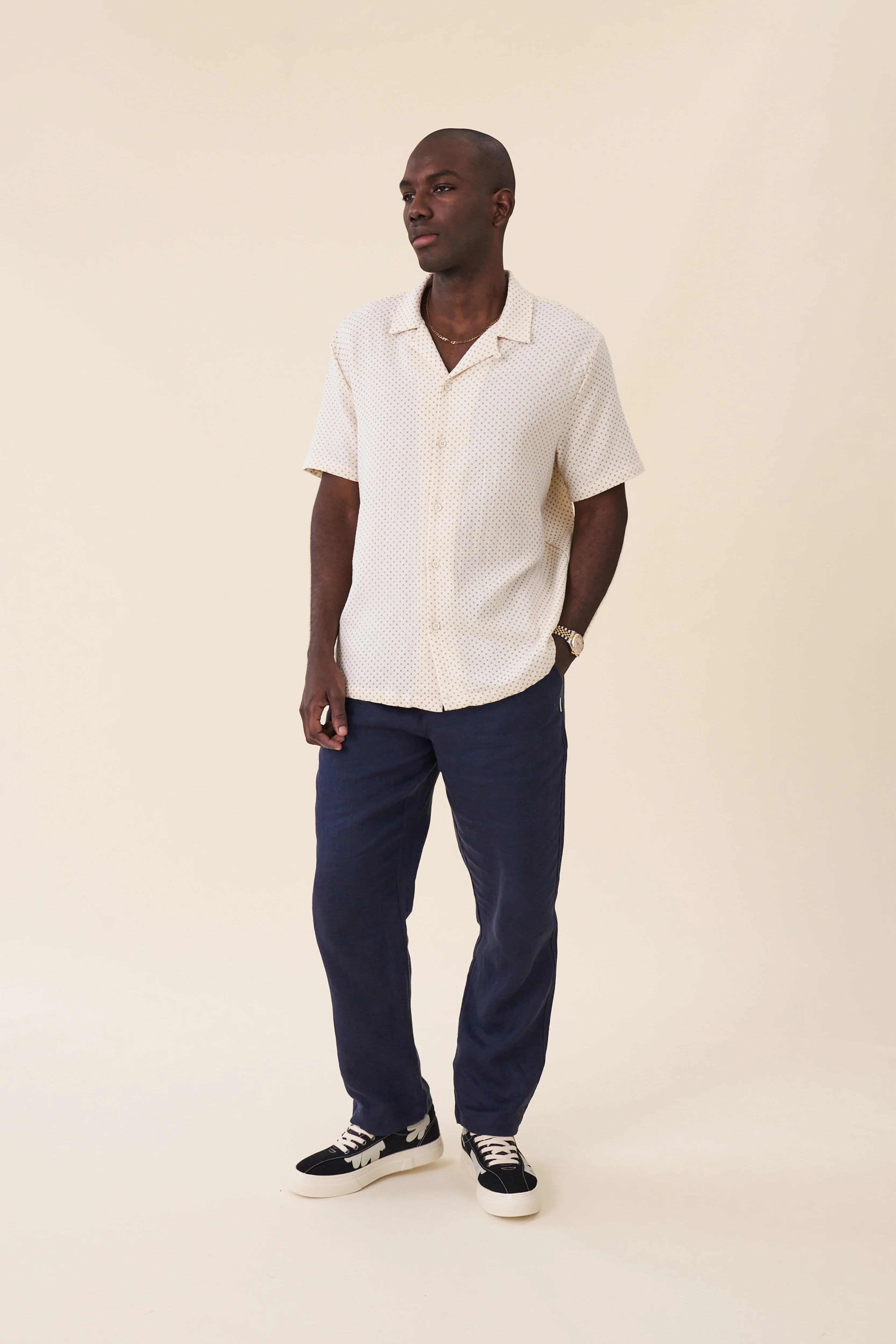 VILA COTTON CUBAN SS SHIRT - Image 3