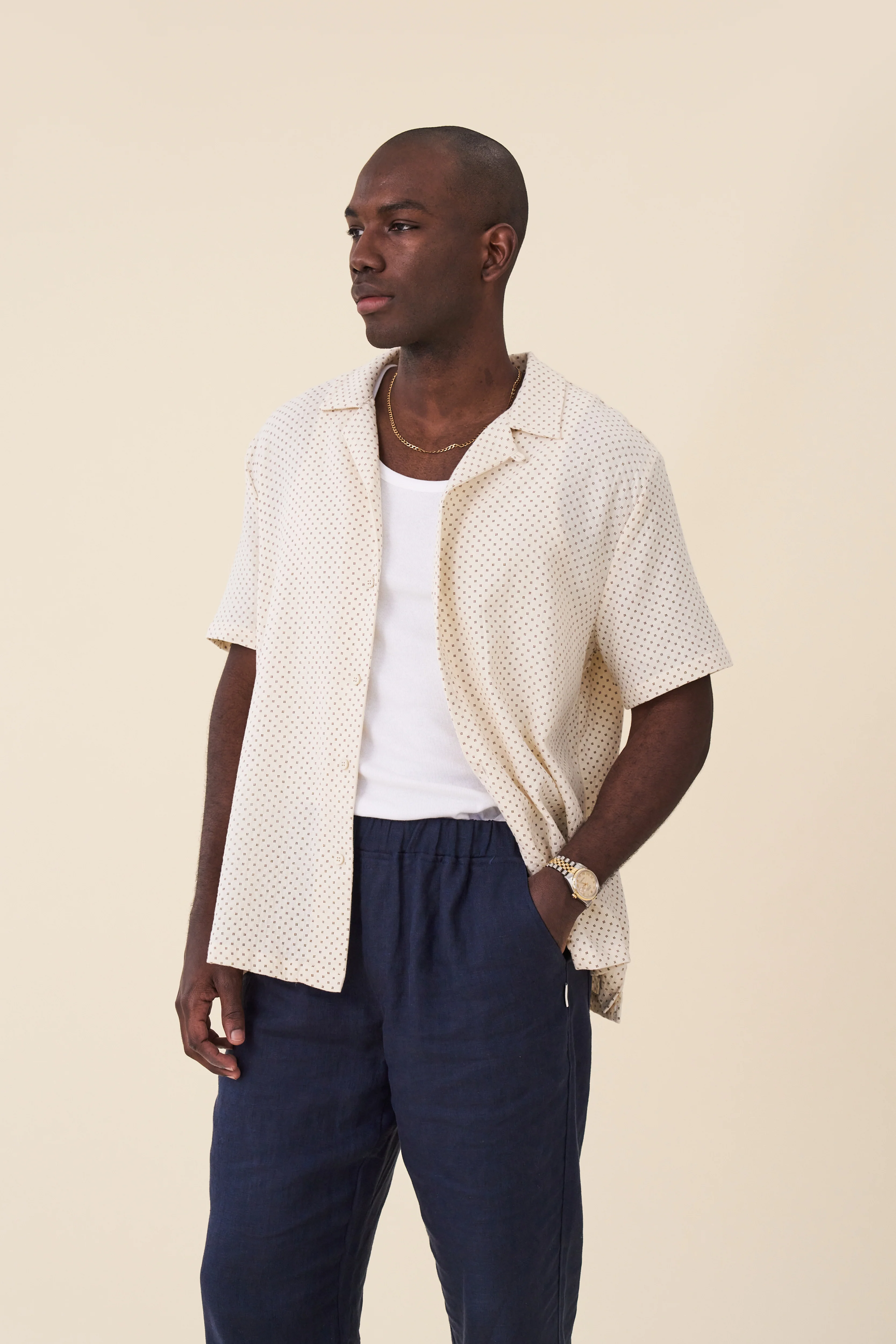 VILA COTTON CUBAN SS SHIRT - Image 5