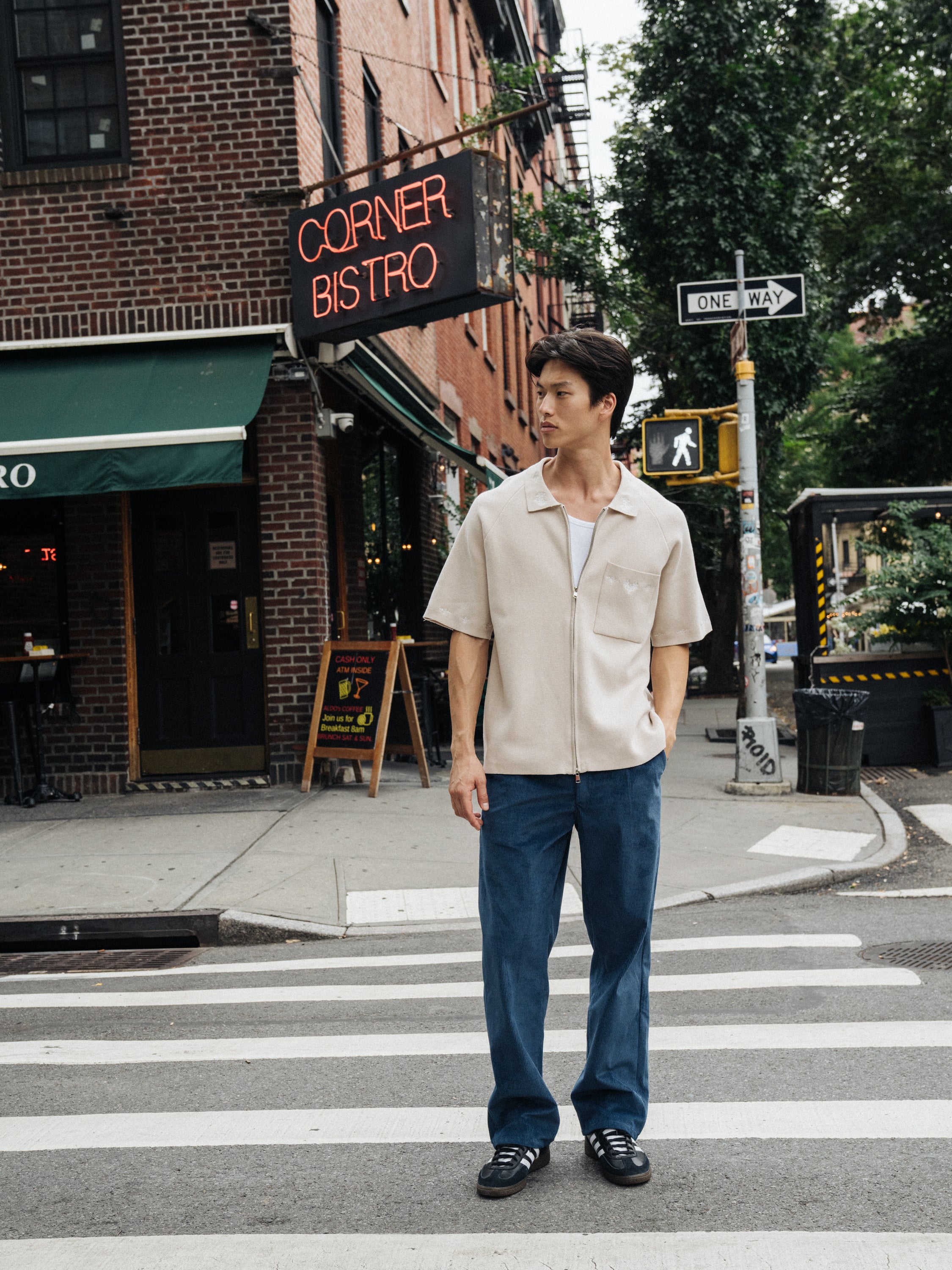 RELAXED CORDUROY TROUSER - DALLAS BLUE - Image 2