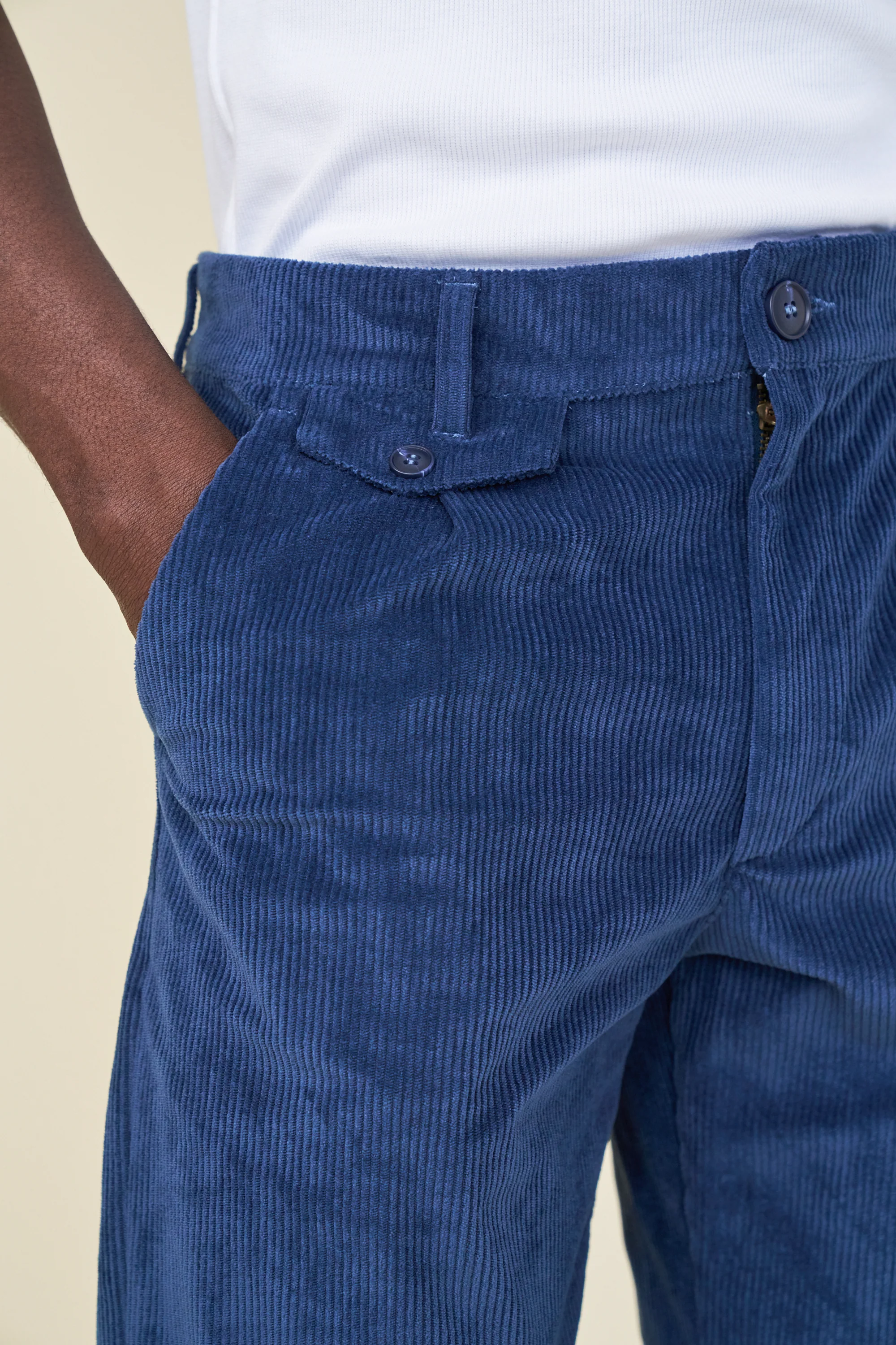 RELAXED CORDUROY TROUSER - DALLAS BLUE - Image 5
