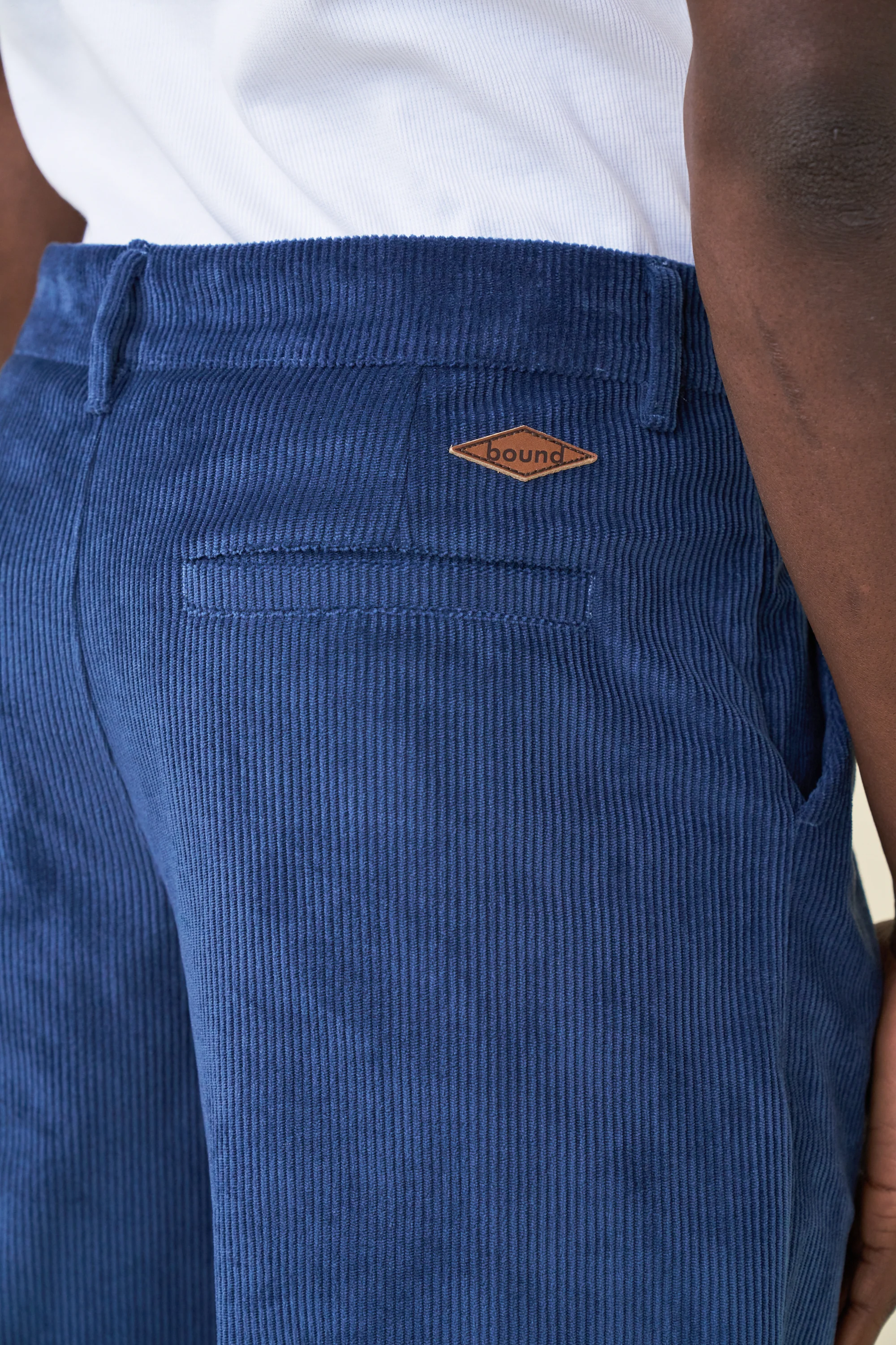 RELAXED CORDUROY TROUSER - DALLAS BLUE - Image 6