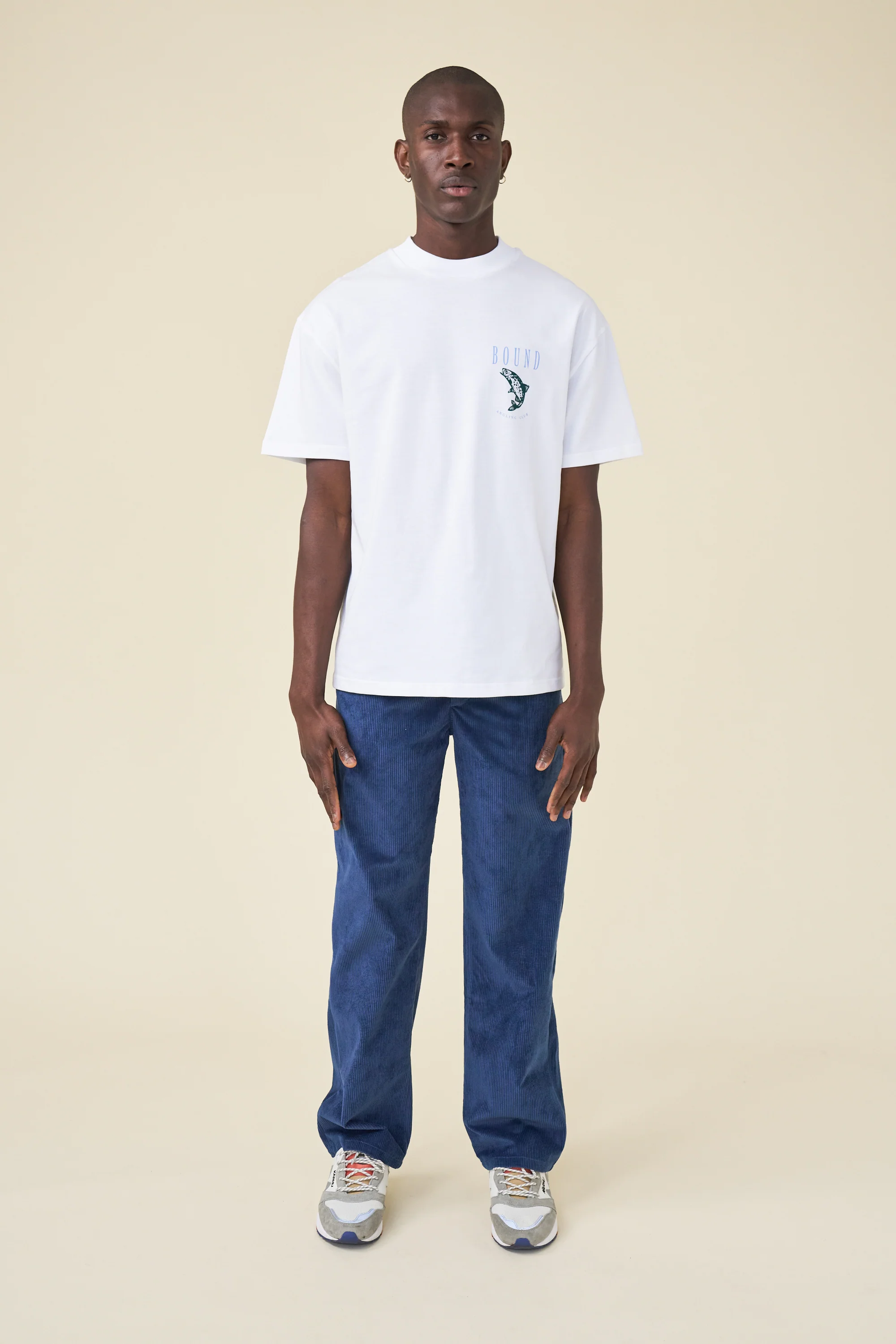 RELAXED CORDUROY TROUSER - DALLAS BLUE - Image 8