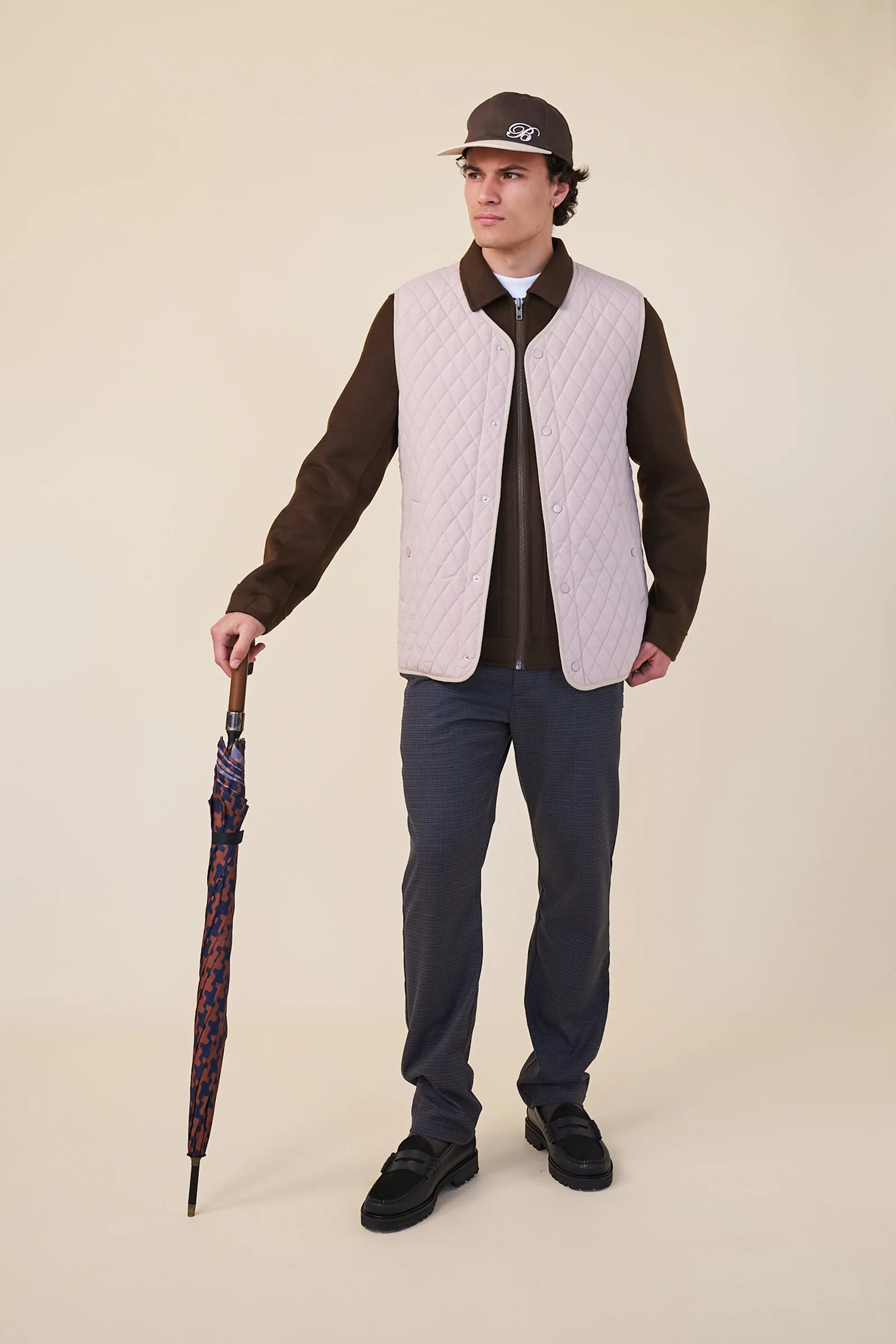 WINDSOR WOOL JACKET - WALNUT - Image 7