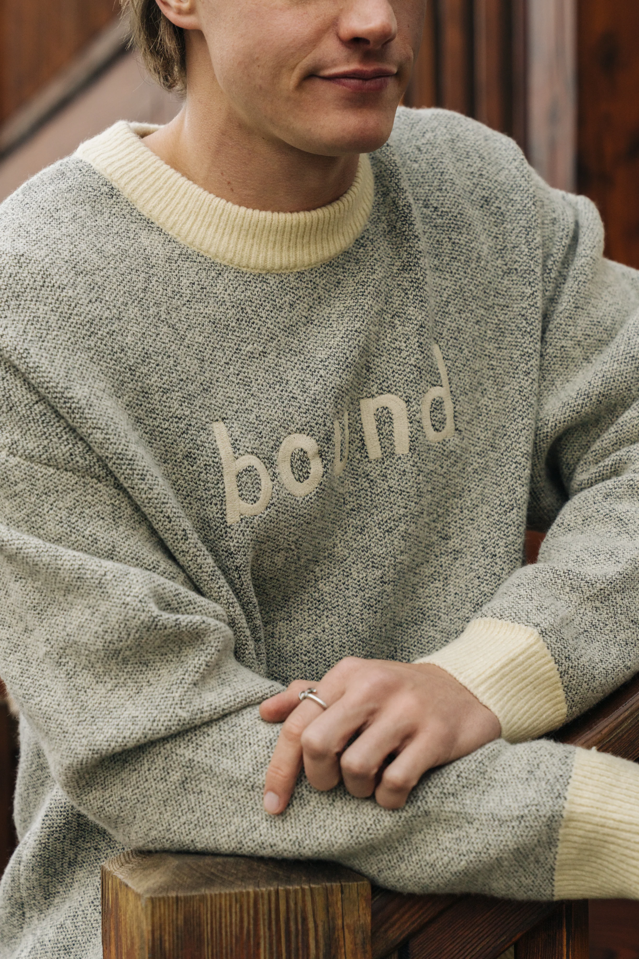 WOOL EMBROIDERED KNIT SWEATER - Image 11