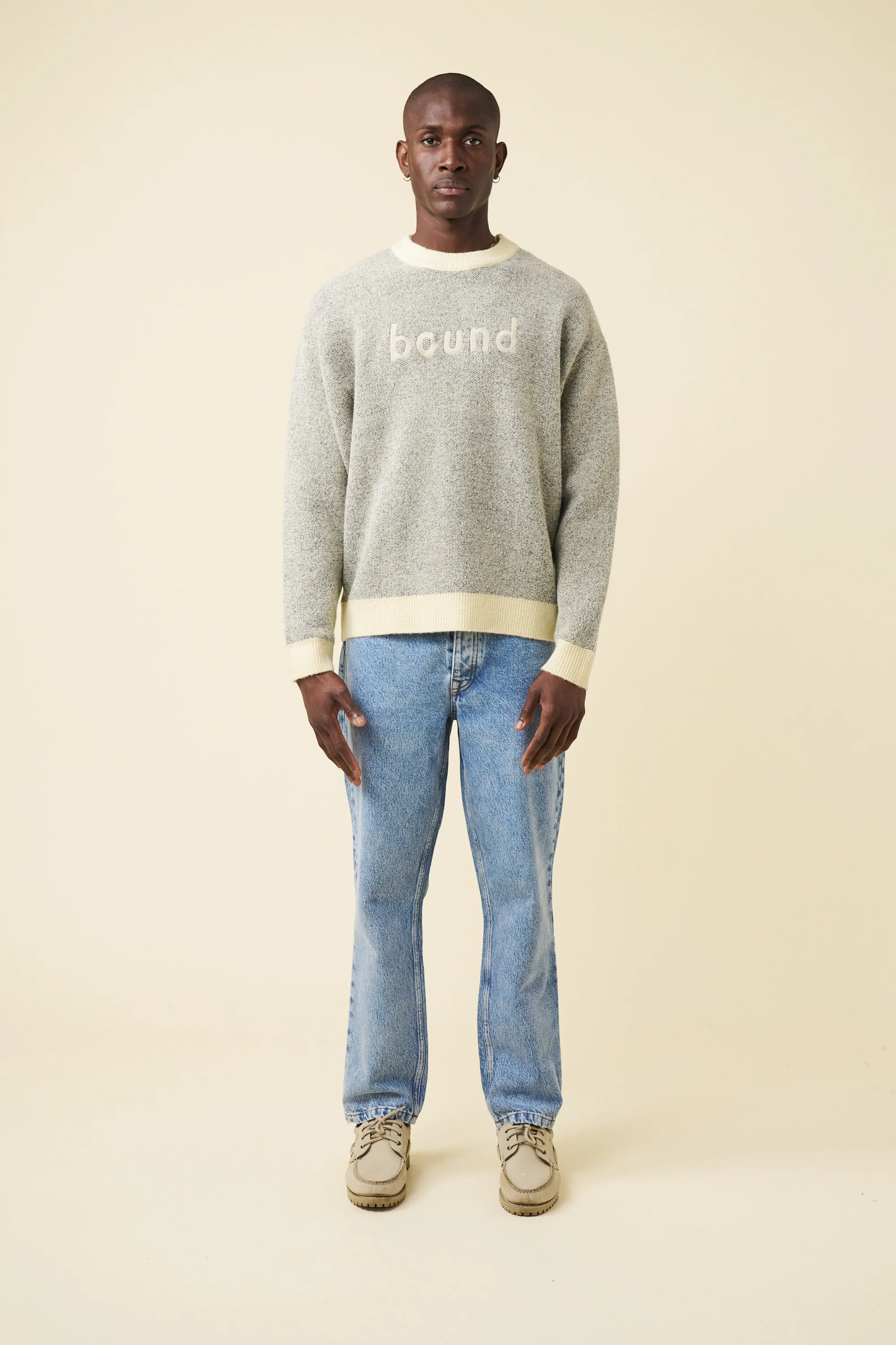 WOOL EMBROIDERED KNIT SWEATER - Image 3