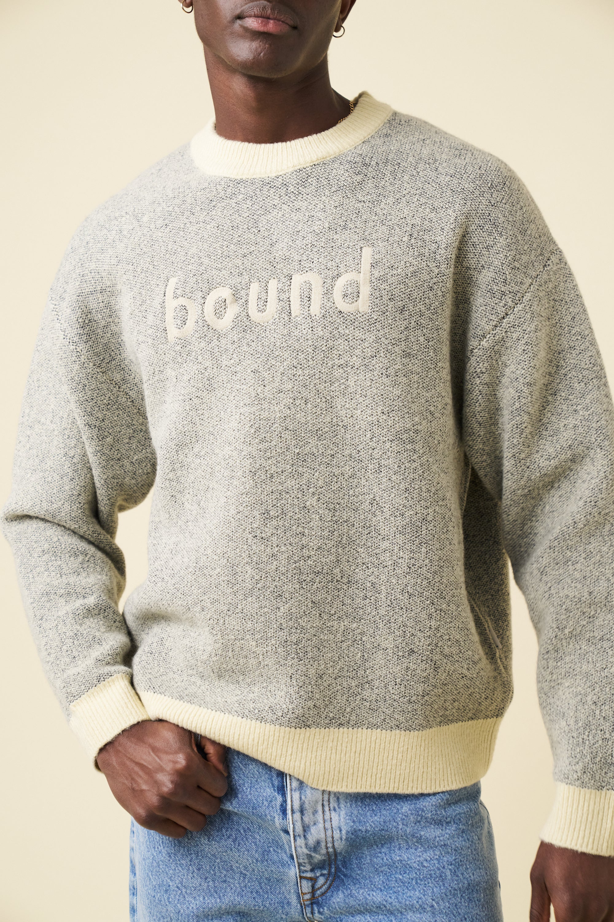 WOOL EMBROIDERED KNIT SWEATER - Image 4