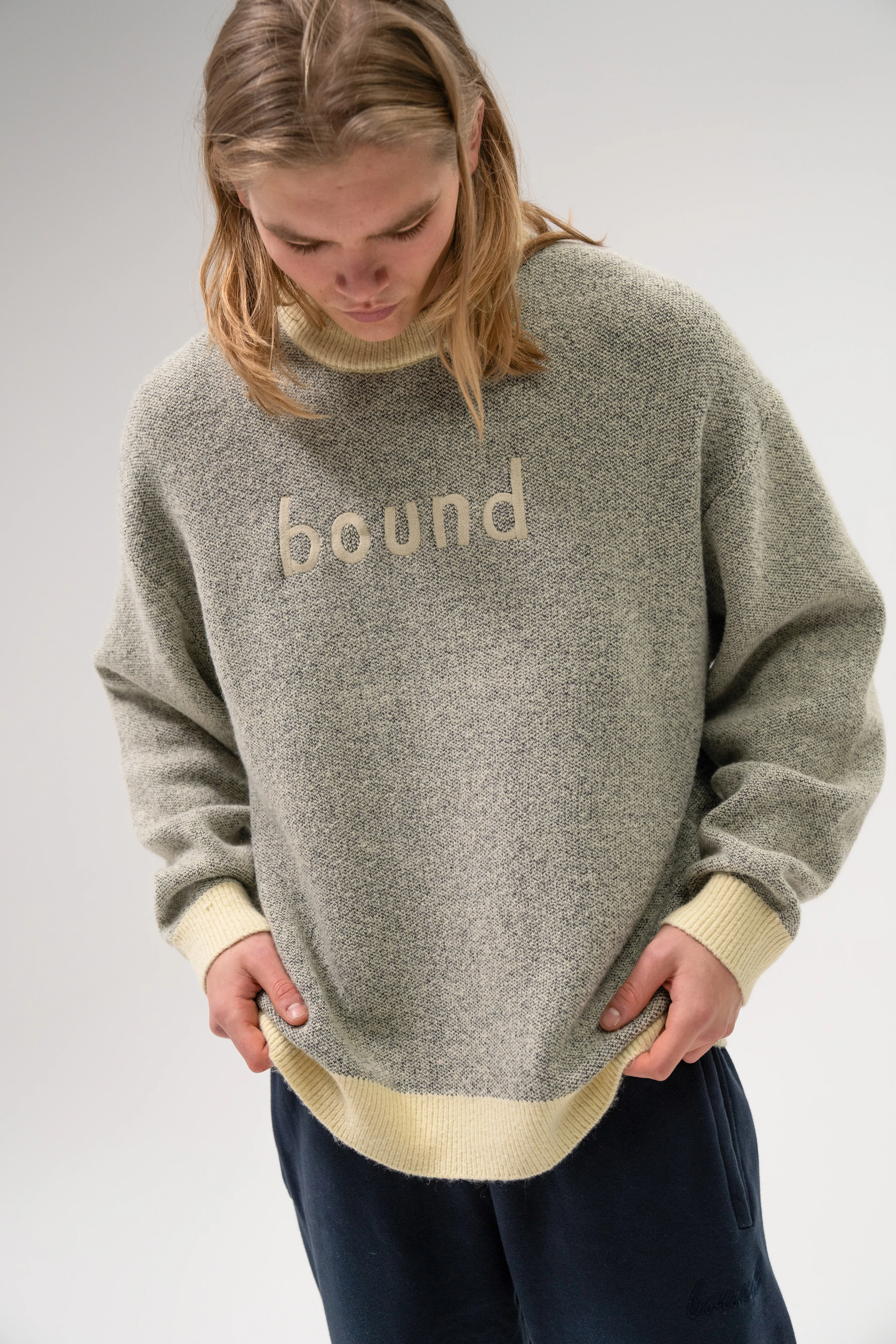 WOOL EMBROIDERED KNIT SWEATER - Image 6