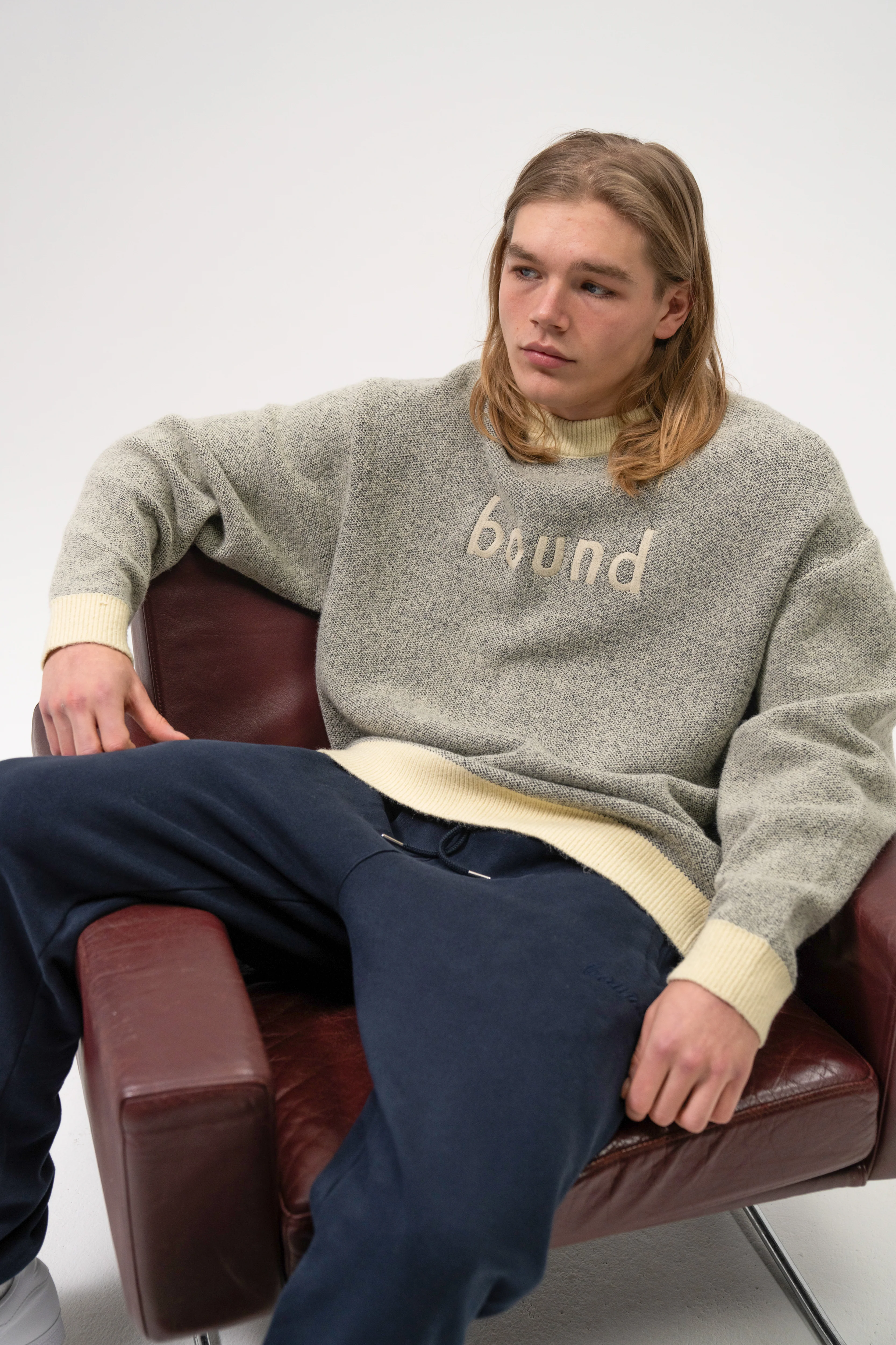 WOOL EMBROIDERED KNIT SWEATER - Image 9