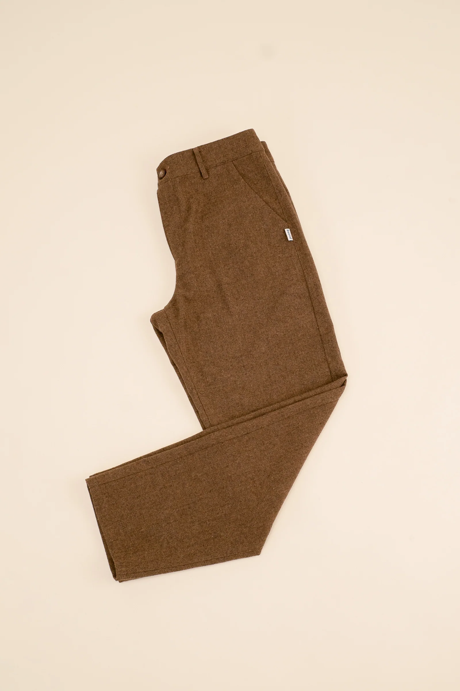 WOOL TEXTURED CROPPED TROUSER - Image 8