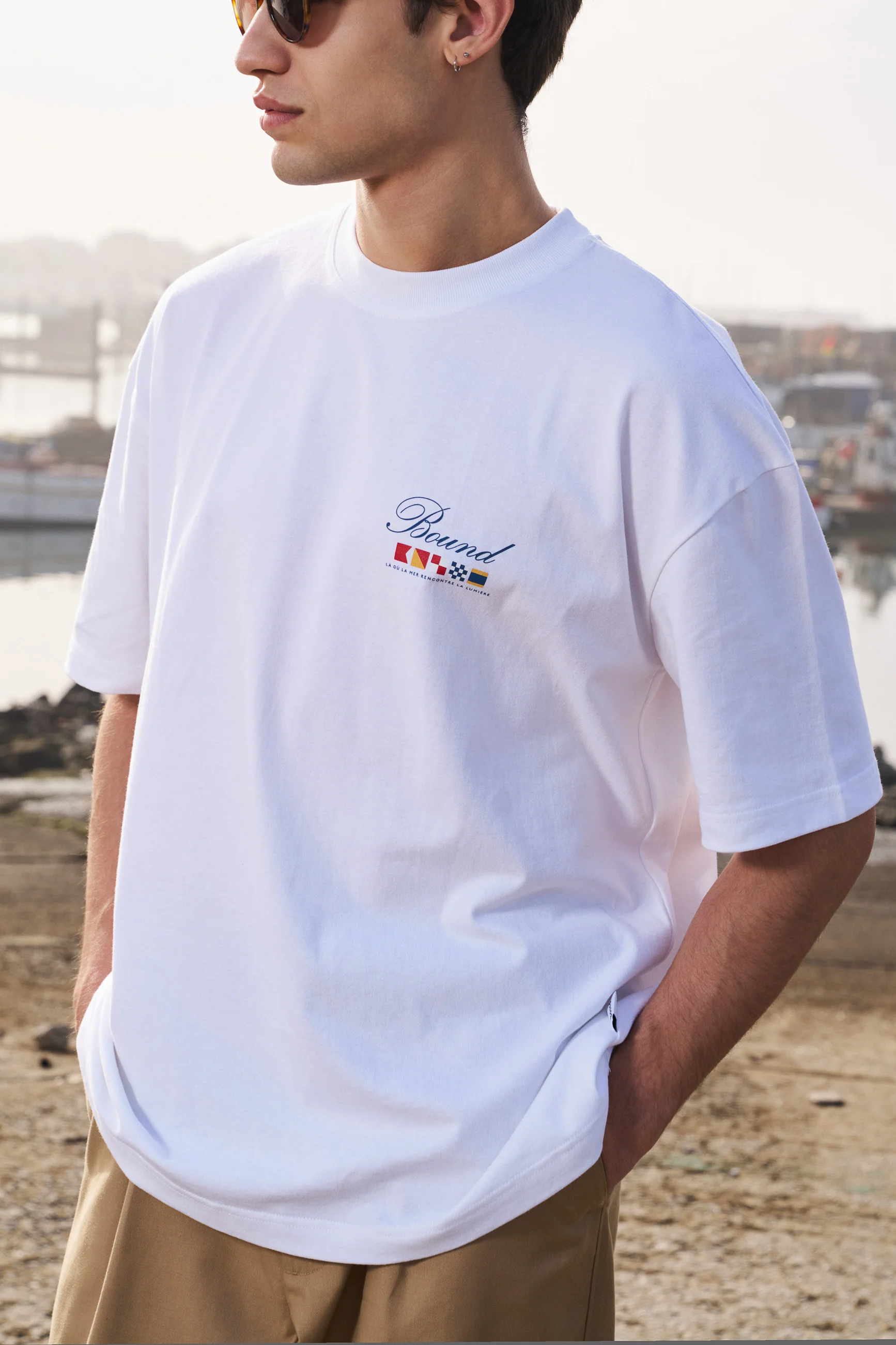 YACHTING CLUB TEE - WHITE - Image 5