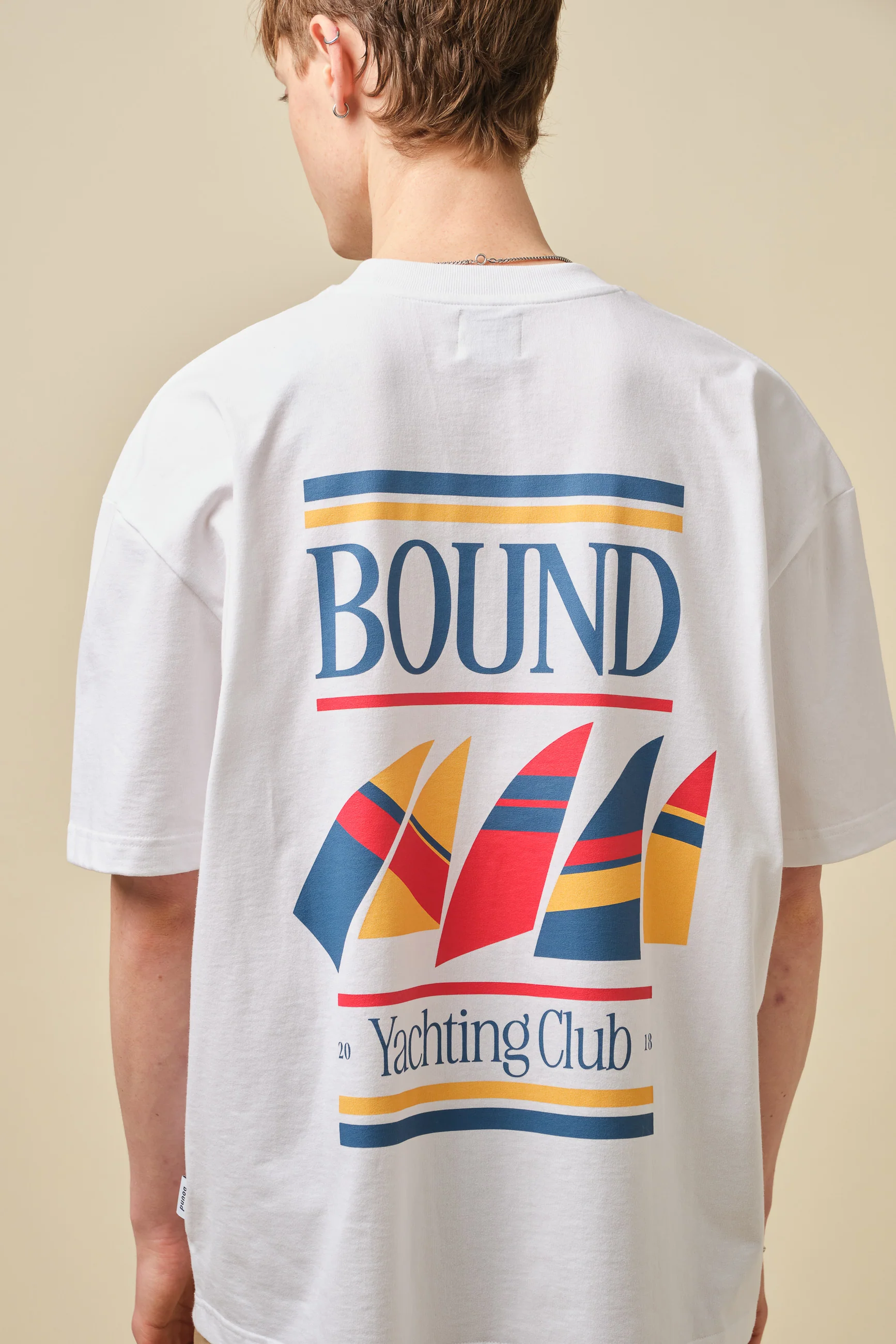 YACHTING CLUB TEE - WHITE - Image 6