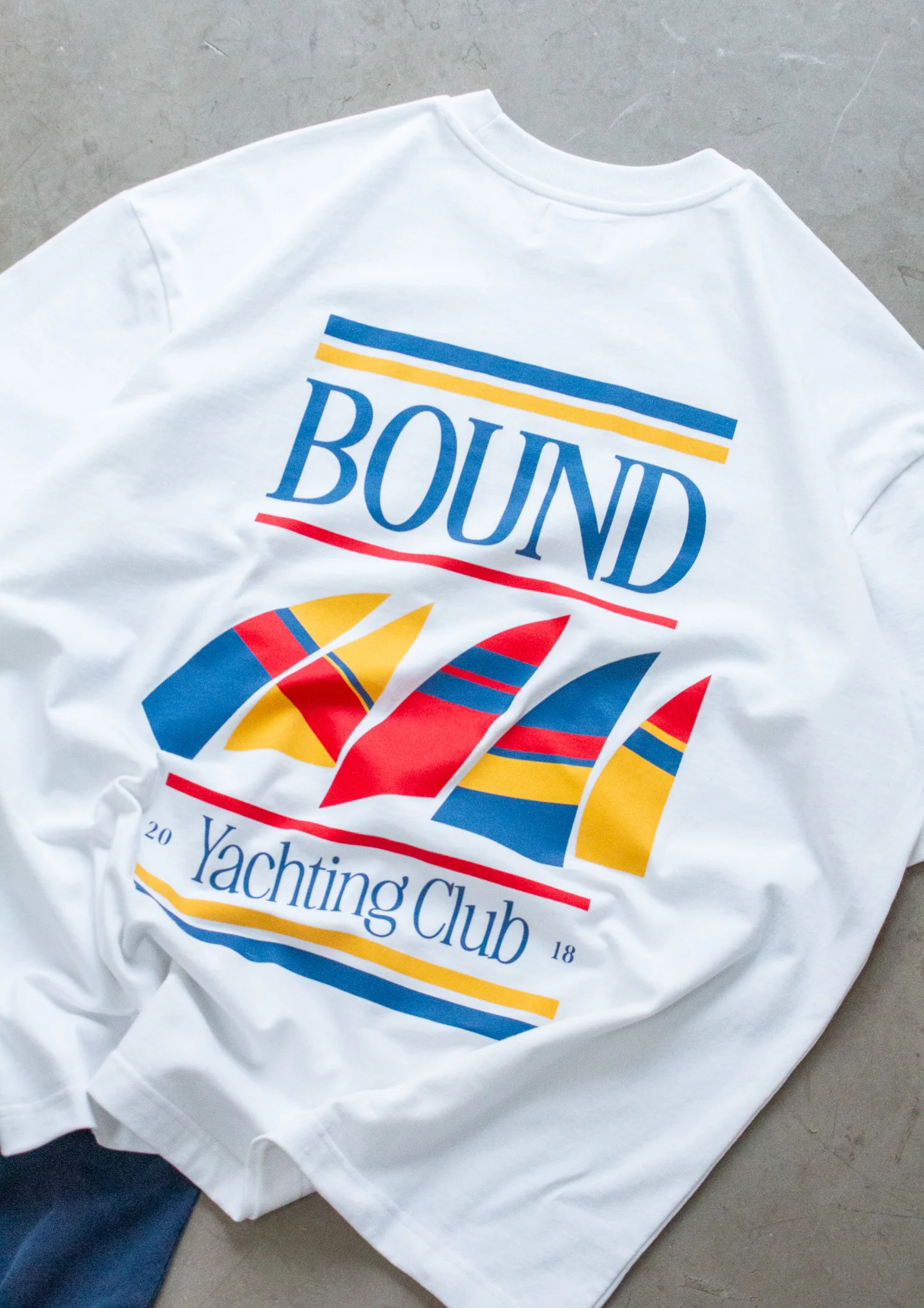 YACHTING CLUB TEE - WHITE - Image 9